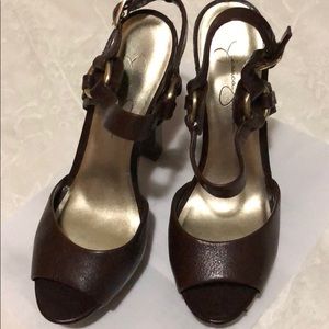 Jessica Simpson Shoes - Brown heels Jessica Simpson Shoes - Brown heels